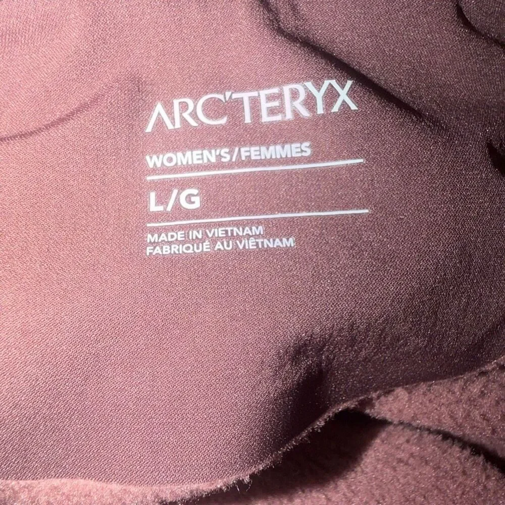 ARC’TERYX Mauve Inertia Heather Covert Sweater-L